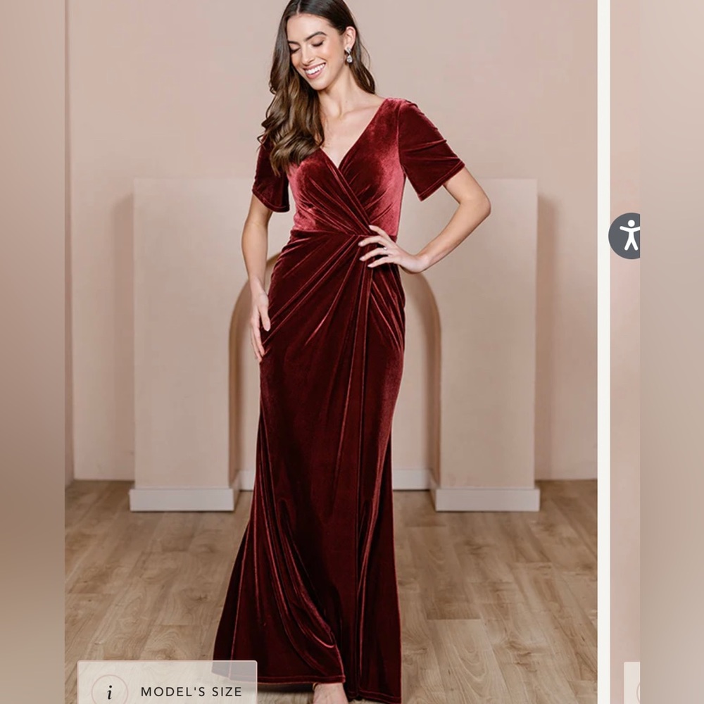 giselle velvet revelry dress size 2
